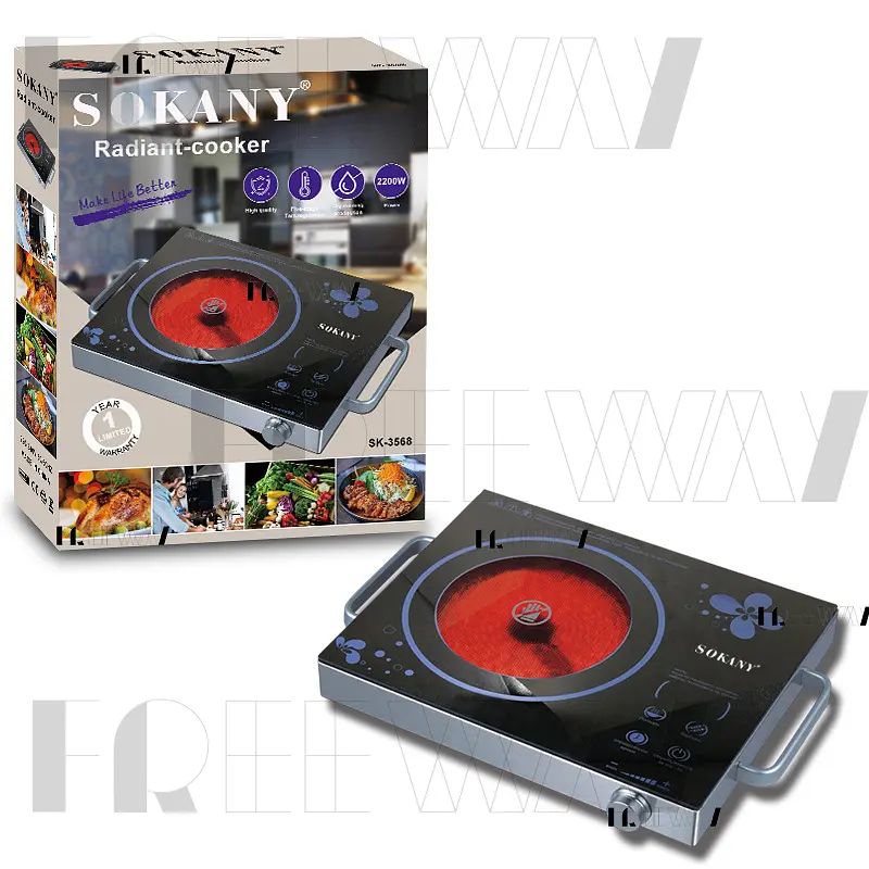 Інфрачервона плита SOKANY SK-3568 з китайським штекером (44494-SK-3568_1151) - фото 11