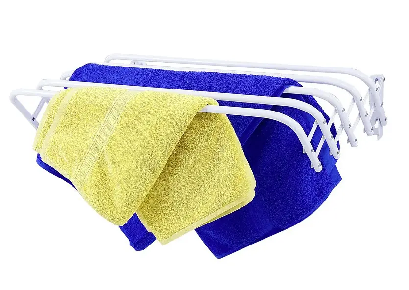 Сушарка для білизни настінна Casa Si Towel Flex 4 White (CS92195X10) (DAS302384) - фото 4