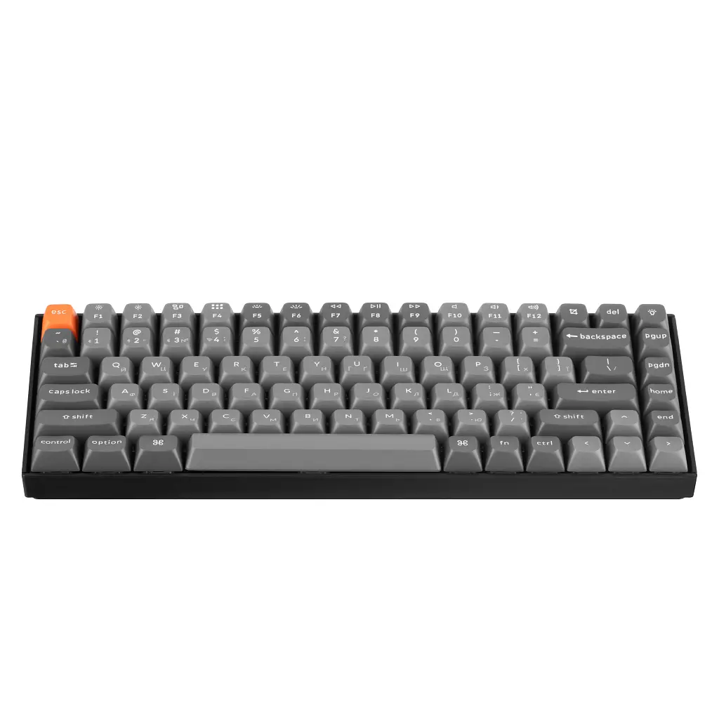 Клавіатура Keychron K2 Max K Super Red Hot-Swap QMK Wireless/Bluetooth/USB-А UA Black (K2M-J1-UA) - фото 3