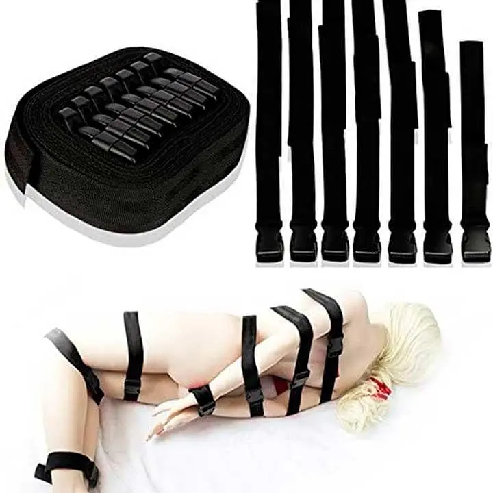 Комплект для связывания BDSM Черный K000277 - фото 2