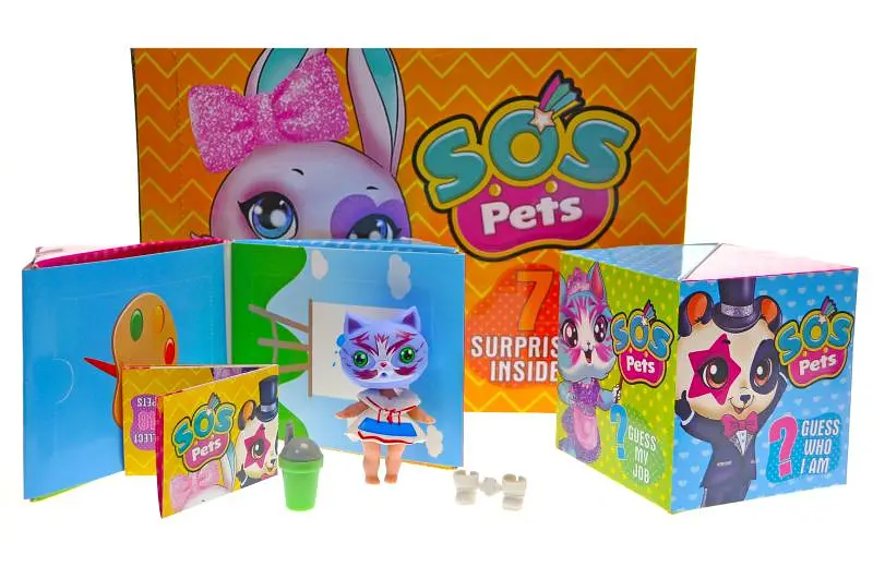 Ігрова фігурка-сюрприз Милі звірята SOS Pets TM101-2B12 р.30,5х20,5х20,5см