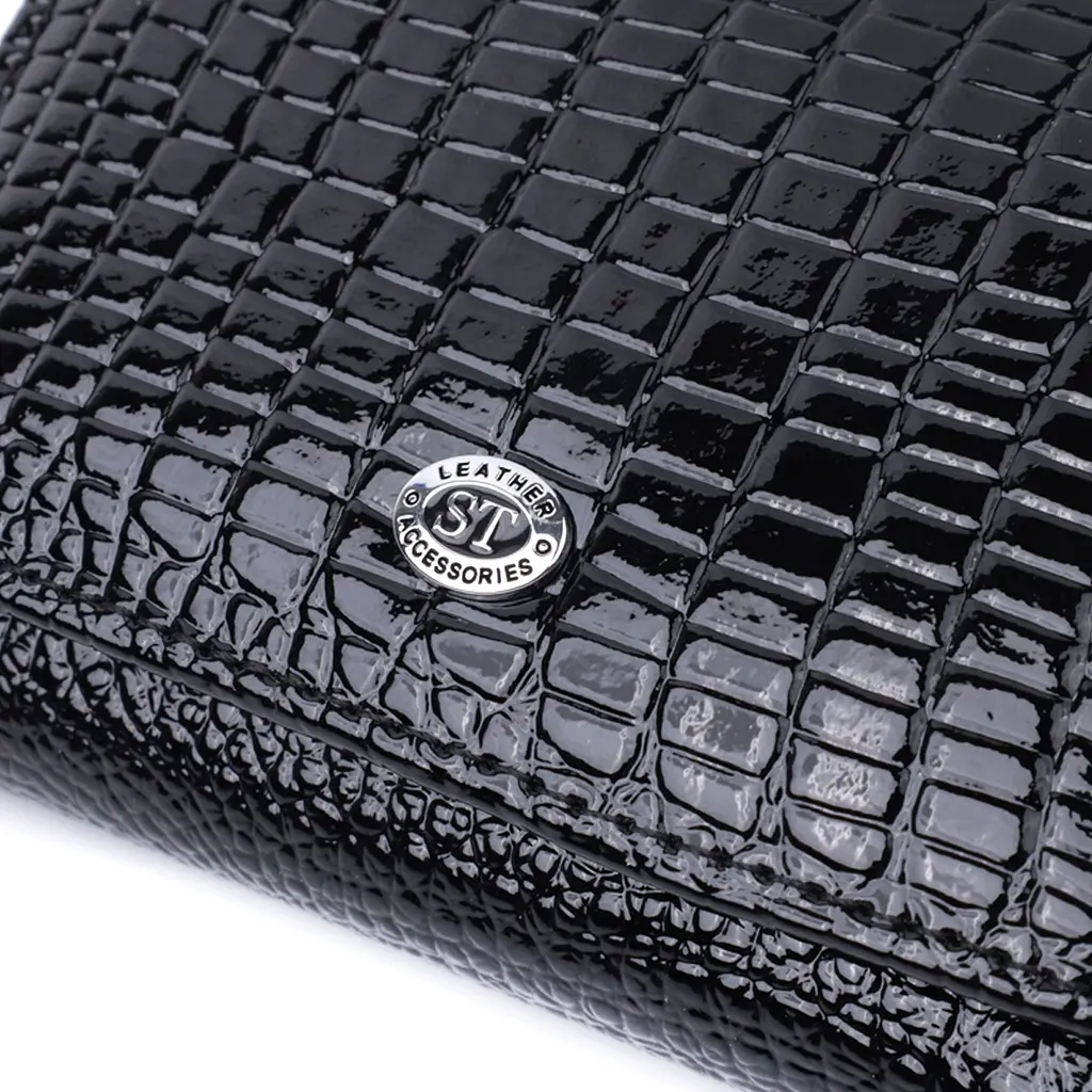 Жіночий шкіряний гаманець ST Leather 11.5х8.5х2 см acs0029446 - фото 5