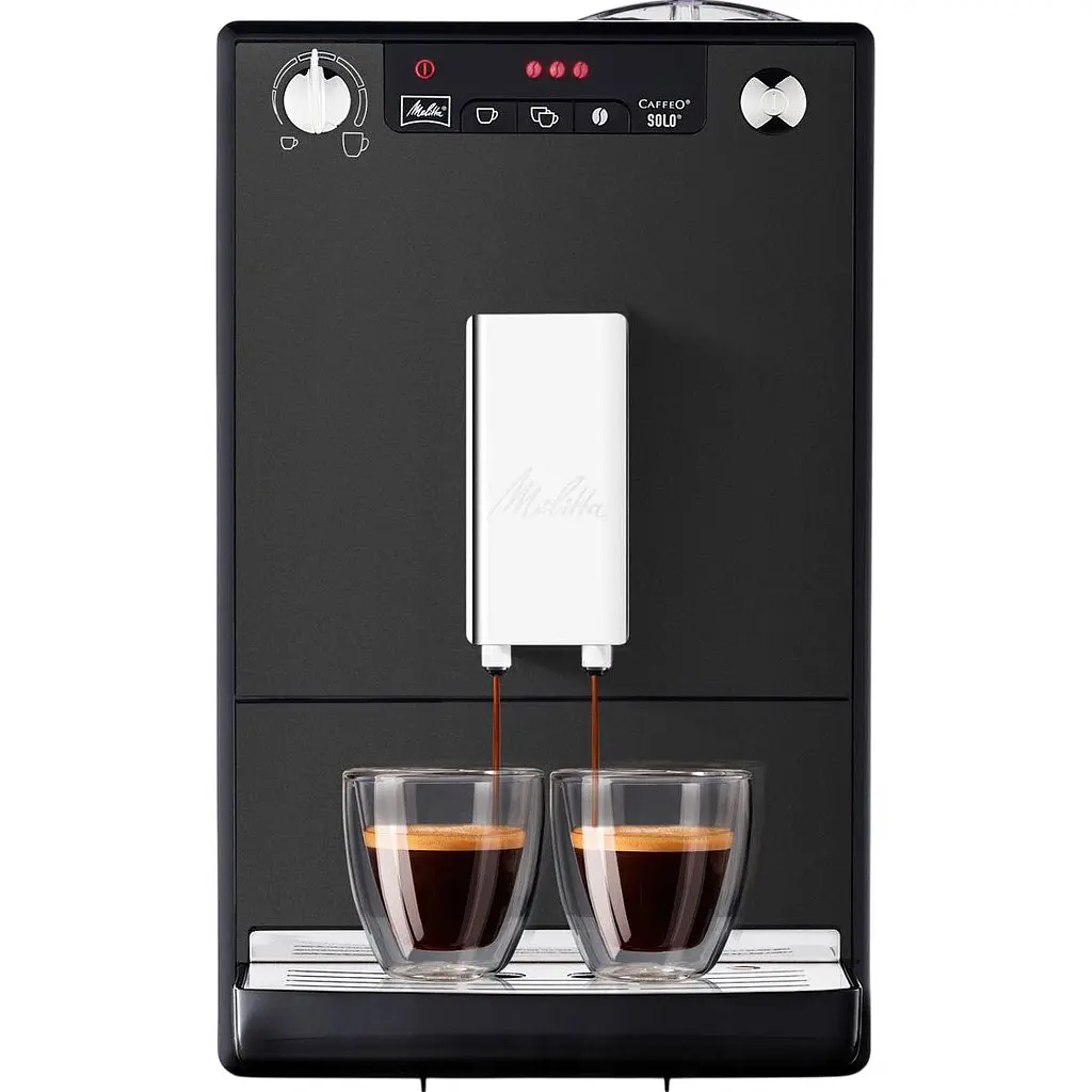 Кофемашина Melitta Caffeo Solo Frosted Black (E950-544) [137159] - фото 2