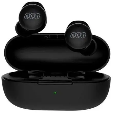 Гарнітура QCY T17 Bluetooth TWS чорна - фото 3