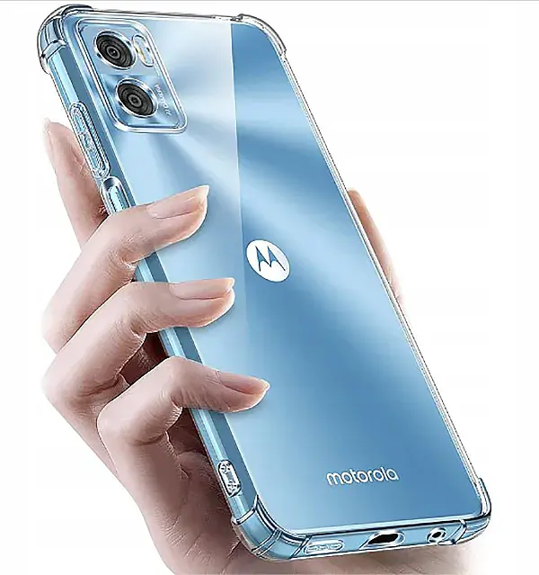 Панель BeCover Anti-Shock для Motorola Moto E22/E22i Clear (709321) - фото 4