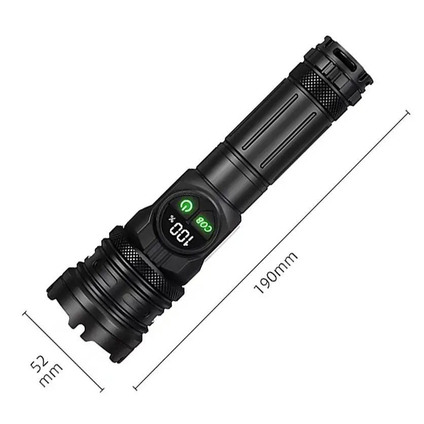 Ліхтар з функцією зуму NIGHT VISION FLUORESCENCE 701-PM10-TG, Li-Ion акумулятор, ЗУ Type-C, індикація заряду (47152-701_302) - фото 7