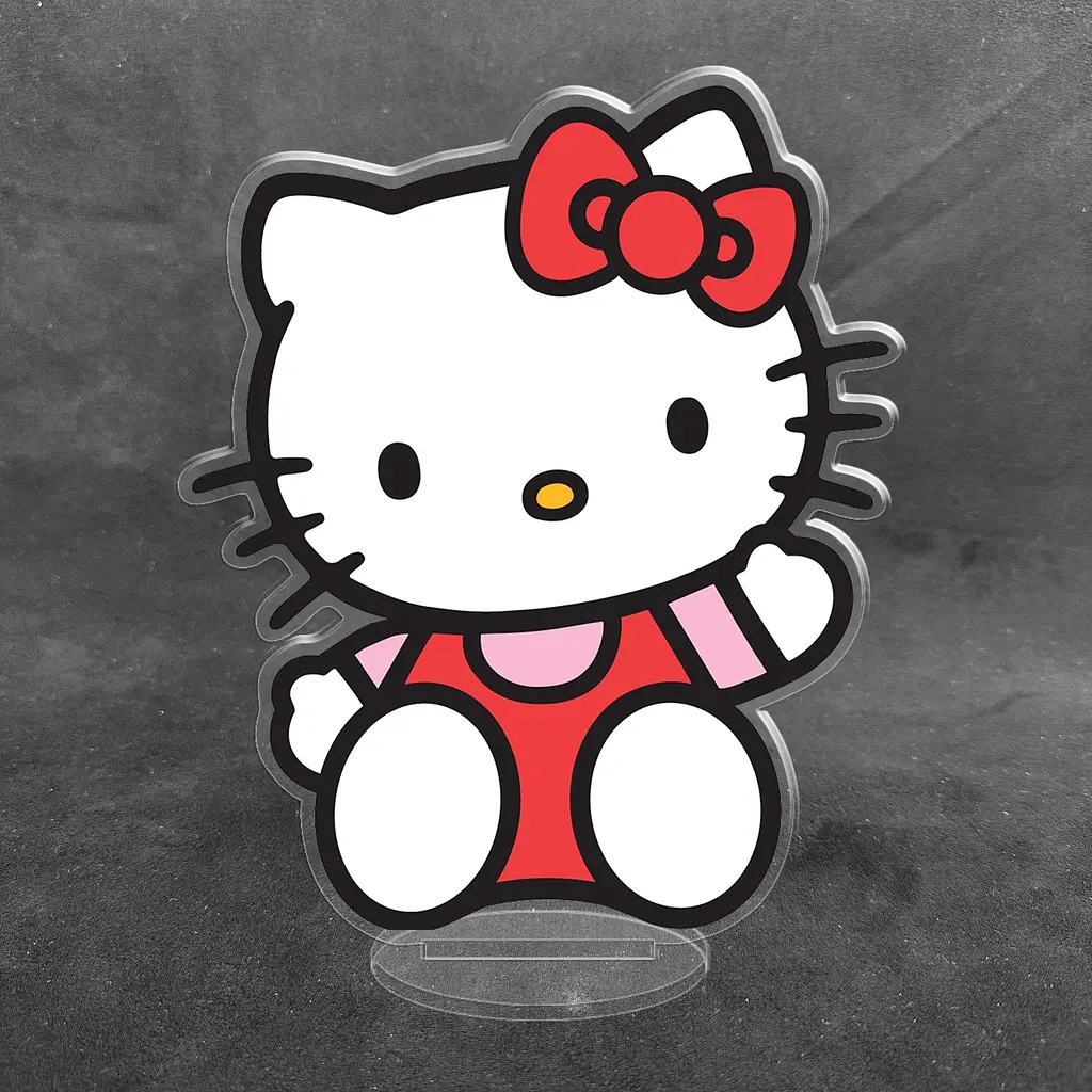 Акрилова колекційна фігурка Хеллоу Кітті Hello Kitty15 см