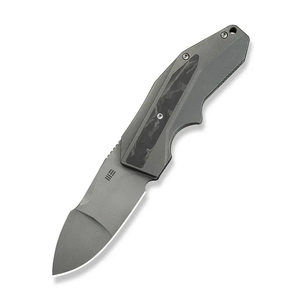 Ніж Weknife Coral, Stonewash, титан/Carbon Fiber (WE24044-2)