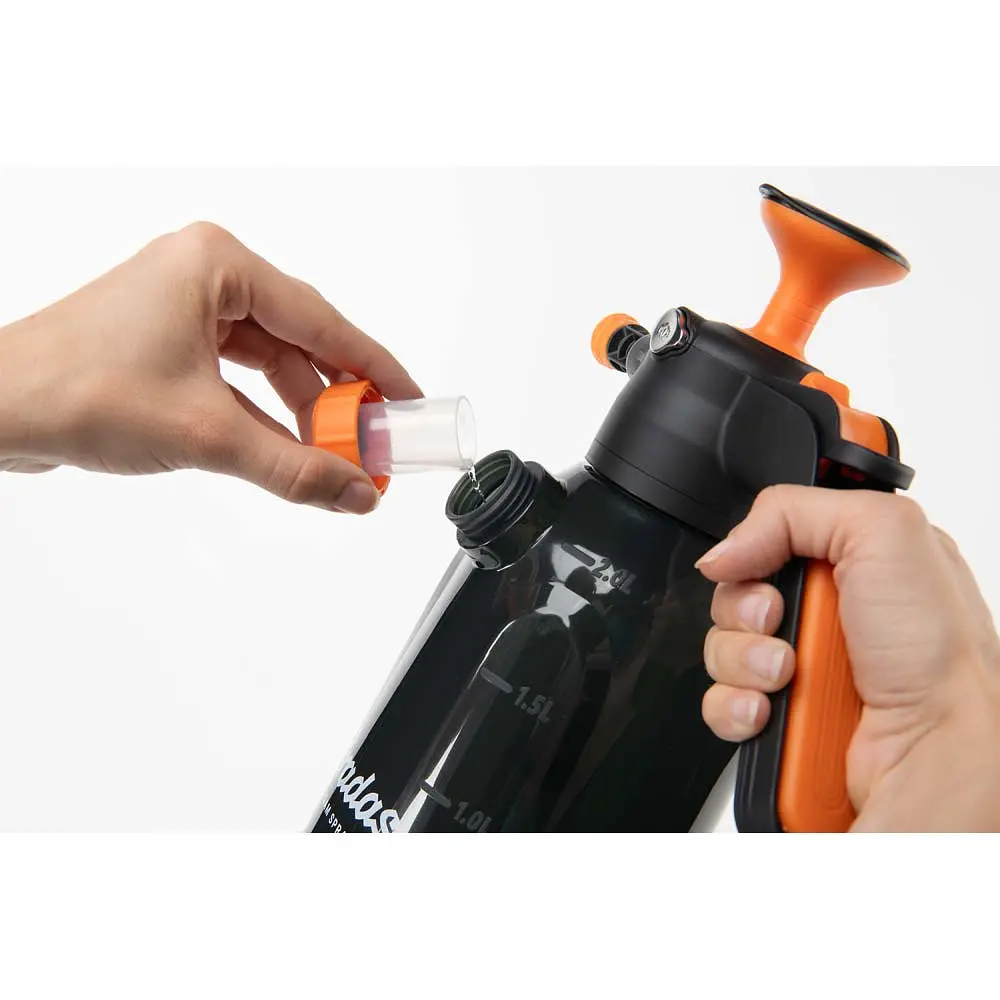 Пневматичний обприскувач Bradas FOAM SPRAY з піноутворювачем та бічним вливом, об'єм: 2 л (AS0200F/SF) - фото 3