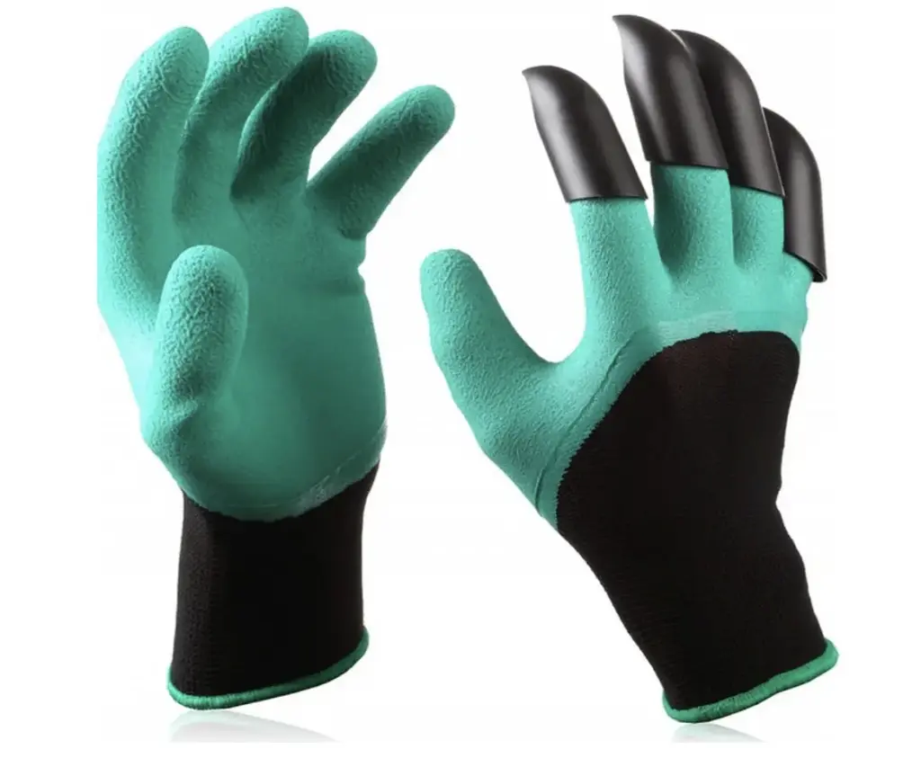 Садові рукавички з кігтями Garden Gloves LY-557 - універсальний інструмент LY-557 для городу - фото 5
