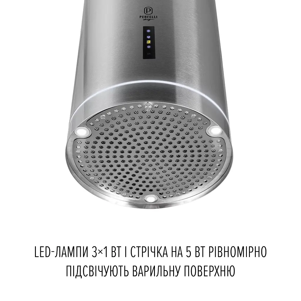 Вытяжка островная Perfelli Design Isola 35 Inox Silenzio - фото 5