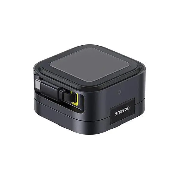 Беспроводное зарядное устройство для Baseus PicoGo Series 2-in-1 Magnetic Qi2 67W черный - фото 5
