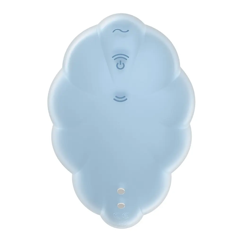 Стимулятор Satisfyer Cloud Dancer Вакуумний, 9 см блакитний - фото 4