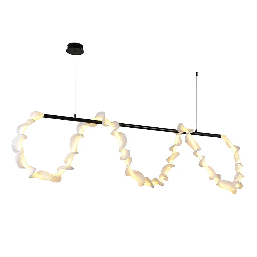 Люстра стельова LED Levistella 7813177 (1500) BK, 33W, 3000K, чорний метал, сучасний стиль для дому - фото 2
