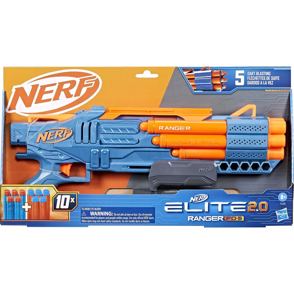 Бластер игрушечный Hasbro Nerf Elite 2.0 Ranger PD-5 (F4186) - фото 4