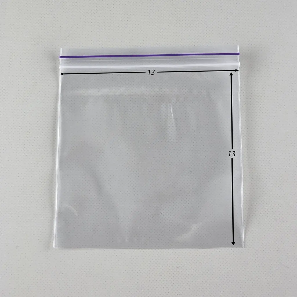 Пакети Zip-Lock прозорі 13x13 см, 100 шт, поліетиленові пакети із застібкою - фото 2
