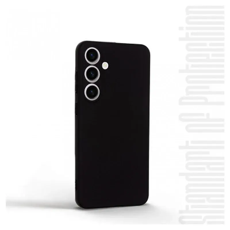 Чохол до мобільного телефона Armorstandart Matte Slim Fit Samsung S24 Plus Camera cover Black (ARM72476) - фото 2