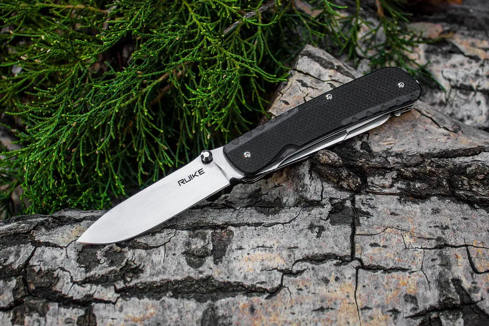 Багатофункціональний ніж Ruike Trekker LD31-B, (8.5 см) 12C27 / G10 чорний, 14 інстр. - фото 5