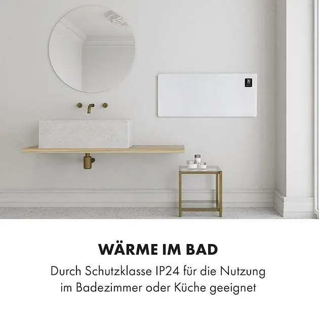 Конвекционный обогреватель Klarstein Bansin Smart 2500 (10035402) - фото 6