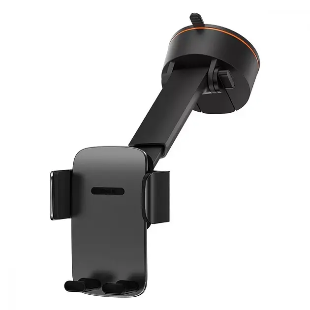 Автомобільний тримач холдер Baseus Easy Control Clamp Car Mount Holder Pro SUYK020001 Black - фото 2