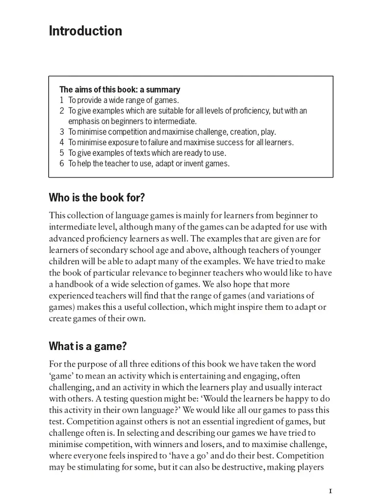 Games for Language Learning 3rd Edition - фото 2