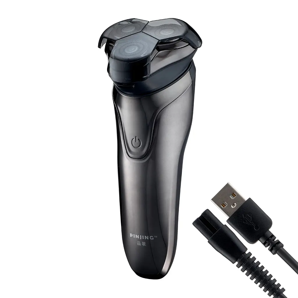 Електробритва Xiaomi Pinjing SO White 3D Intelligent Shaver ES3 Black (Уцінка) - фото 3