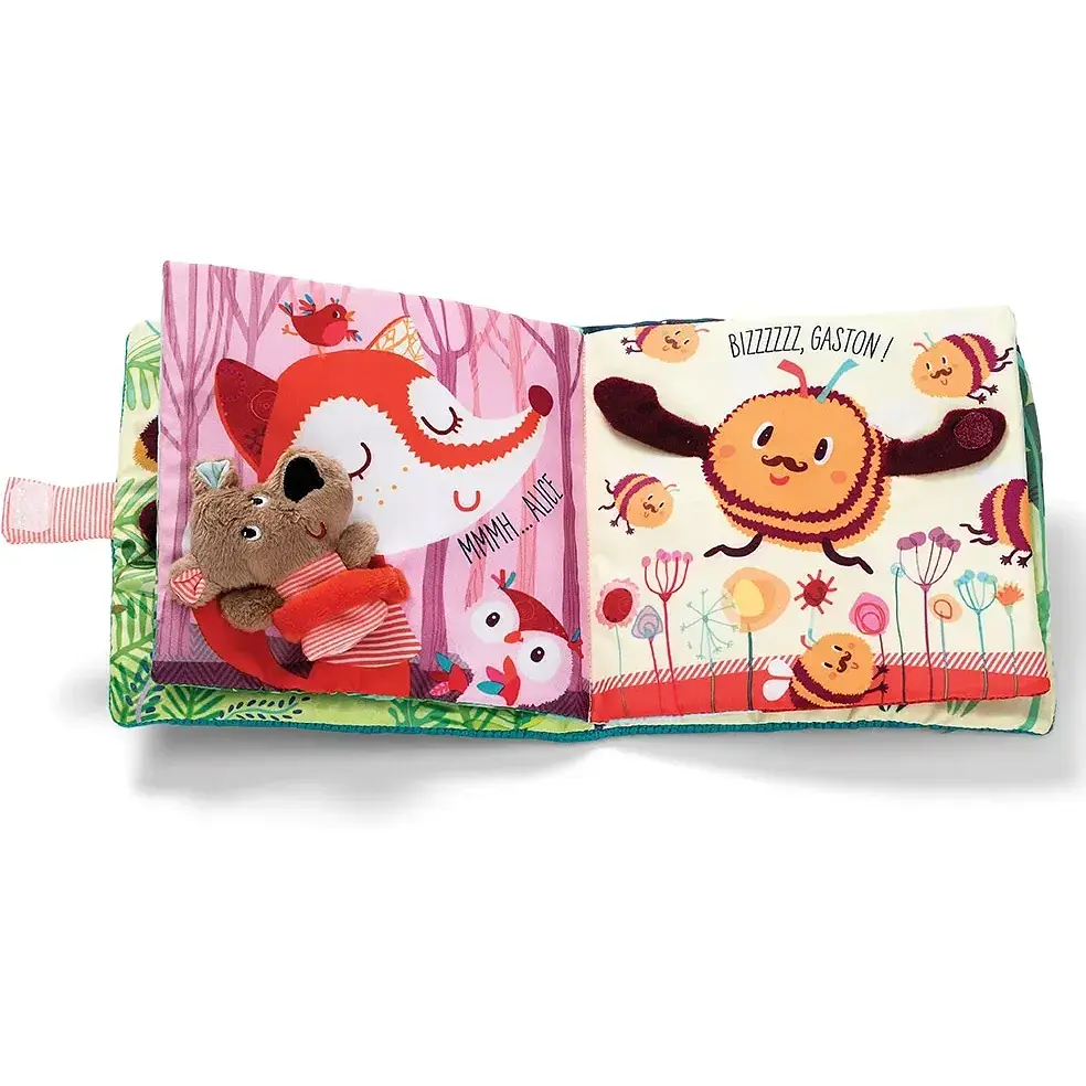Развивающая мягкая книга Lilliputiens Цезарь, поцелуй! (86863) - фото 3