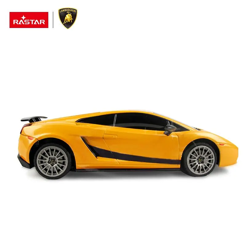 Машинка Rastar Lamborghini Superleggera на управлении 1:24 желтая 26300 - фото 3