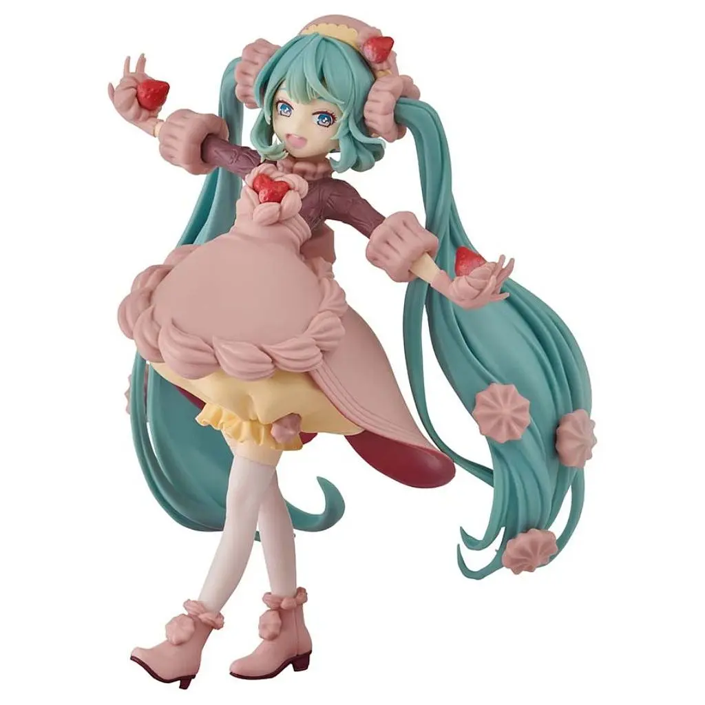 Фігурка FuRyu Вокалоїд Хацуне Міку Vocaloid Hatsune Miku Sweet Sweet Strawberry Choco Short 17 см WST VC HM 1 - фото 2
