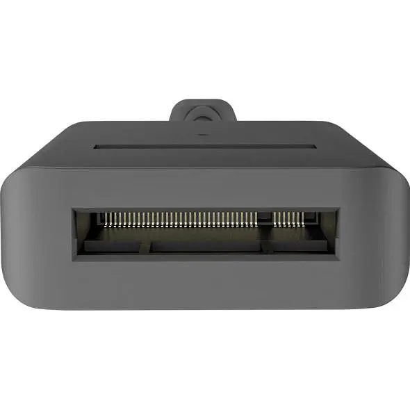 Зовнішня кишеня Maiwo зовн. для M.2 NVMe/SATA SSD combo через USB3.2 Gen2 Type-C, на гвинтах, пластик чорна (K1696P2) - фото 2