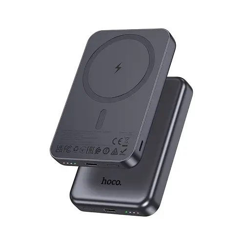 Універсальна мобільна батарея Hoco J160 0RIGINAL magnetic power bank 5000mAh metal сірий