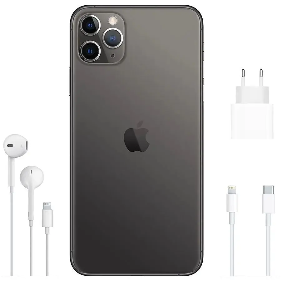 Смартфон iPhone 11 Pro Max 64GB Model A2218 Grade A Seller Refurbished Space Grey - фото 4