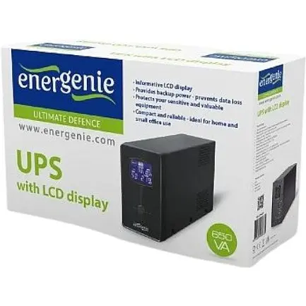 ДБЖ EnerGenie 650VA (EG-UPS-031) 390 Вт - фото 4