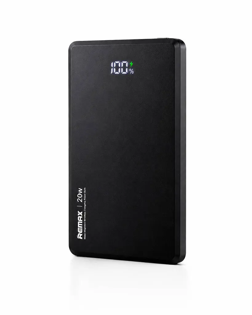 Повербанк Remax RPP-107 9 мм 5000 мАг 20 Вт USB-C MagSafe PD QC Чорний (1362 - фото 2