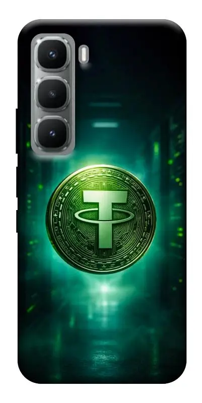 TPU чохол Demsky Usdt для Infinix Hot 60i