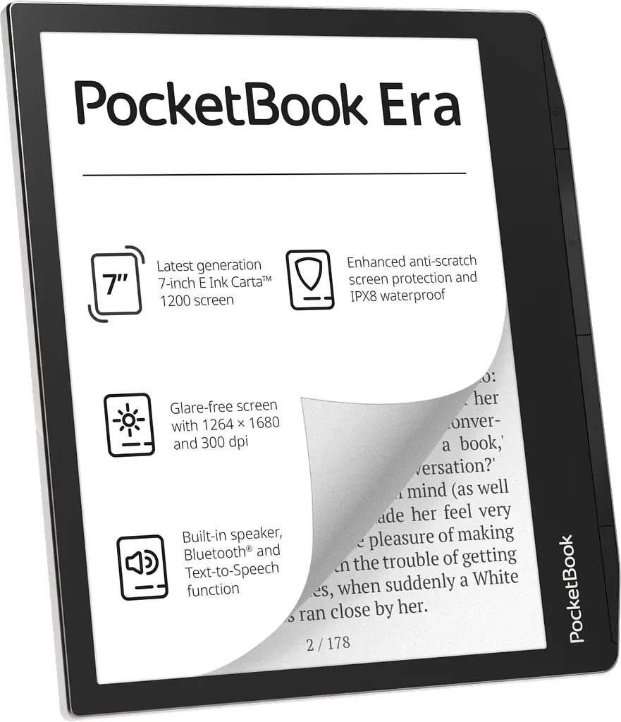 Електронна книжка PocketBook Era (PB700), 16Gb Stardust Silver (PB700-U-16-WW) - фото 5