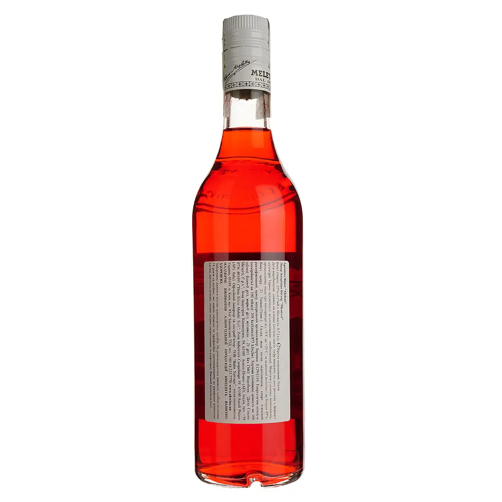Биттер Meletti Aperitivo Bitter 25% 0.7 л - фото 2