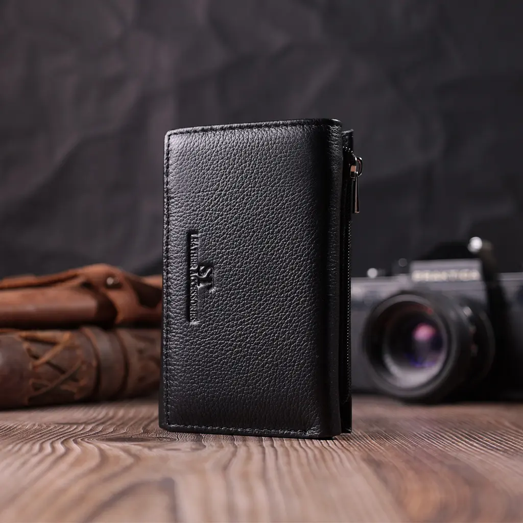 Жіночий шкіряний гаманець ST Leather 12.2х8х2 см acs0028427 - фото 6