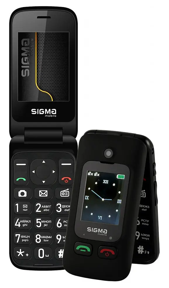 Телефон Sigma Comfort 50 Shell Duo Type-С Black UA UCRF - фото 3