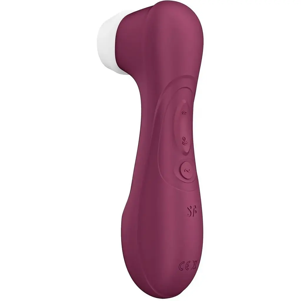Вакуумний кліторальний стимулятор Satisfyer Pro 2 Generation 3 with Liquid Air Бордовий - фото 3