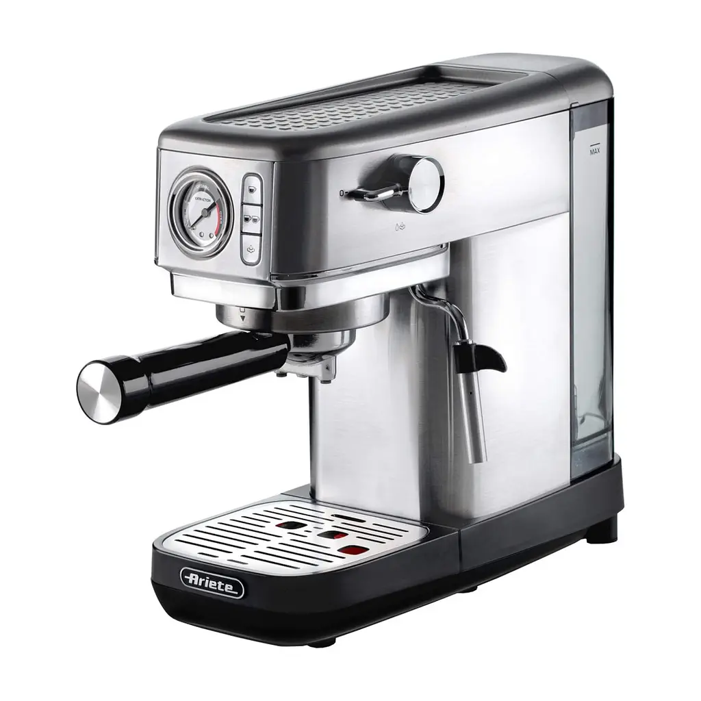 Ріжкова кавоварка еспресо Ariete 1381 Silver (00M138110AR0)
