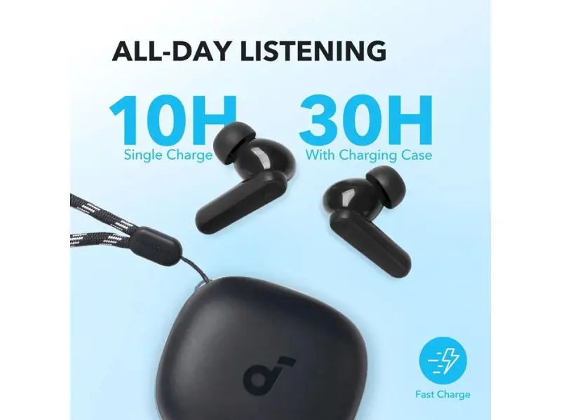 Навушники TWS ANKER SoundCore R50i Black (A3949G11) - фото 9