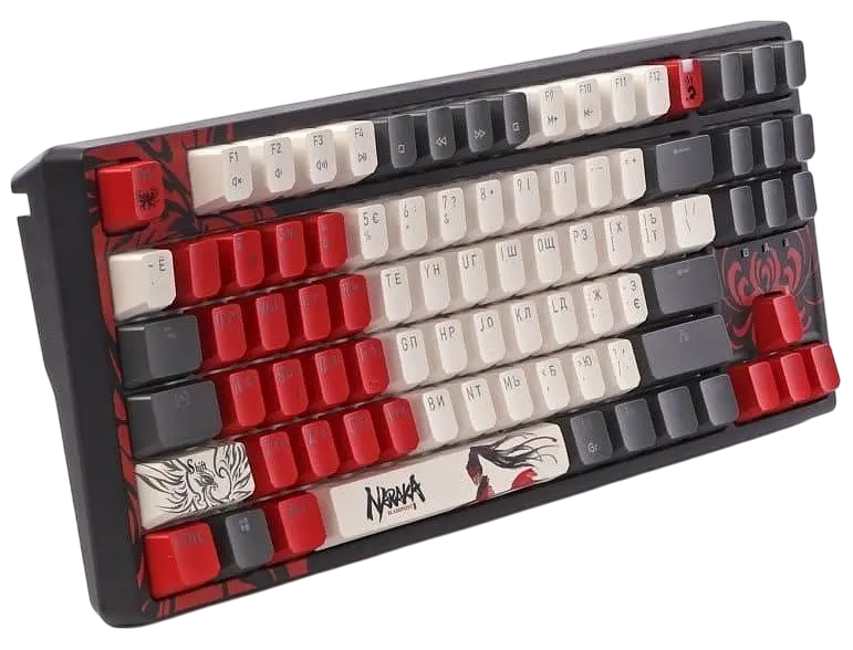 Клавіатура A4Tech Bloody S87 Naraka Black - фото 2