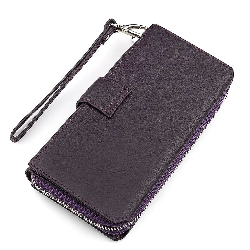 Гаманець жіночий ST Leather 18455 (ST228) зручний фіолетовий - фото 5