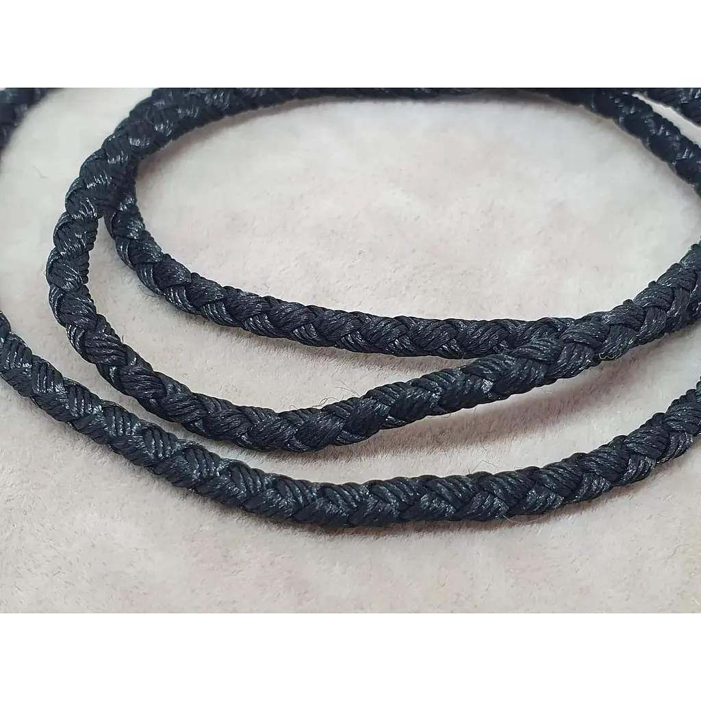 Ювелирный шнурок из текстиля Tango с золотыми вставками. 950059 51 - фото 2