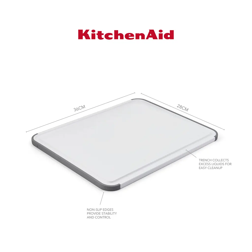Доска для нарезки KitchenAid Universal двухсторонняя (KEG700NOSMGA) - фото 5