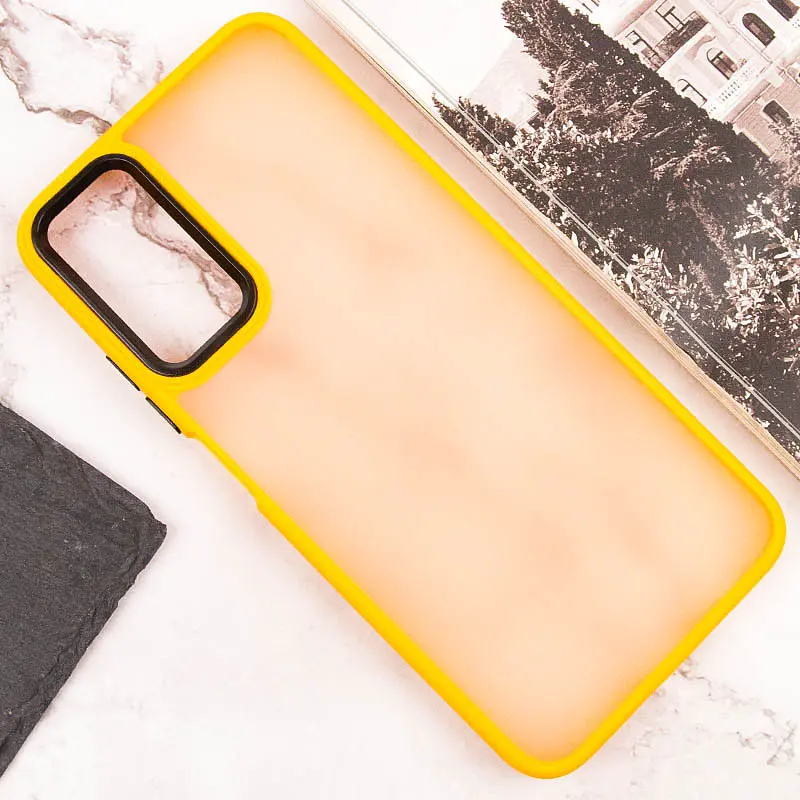 Чохол TPU+PC Lyon Frosted для Oppo A58 4G Orange - фото 4