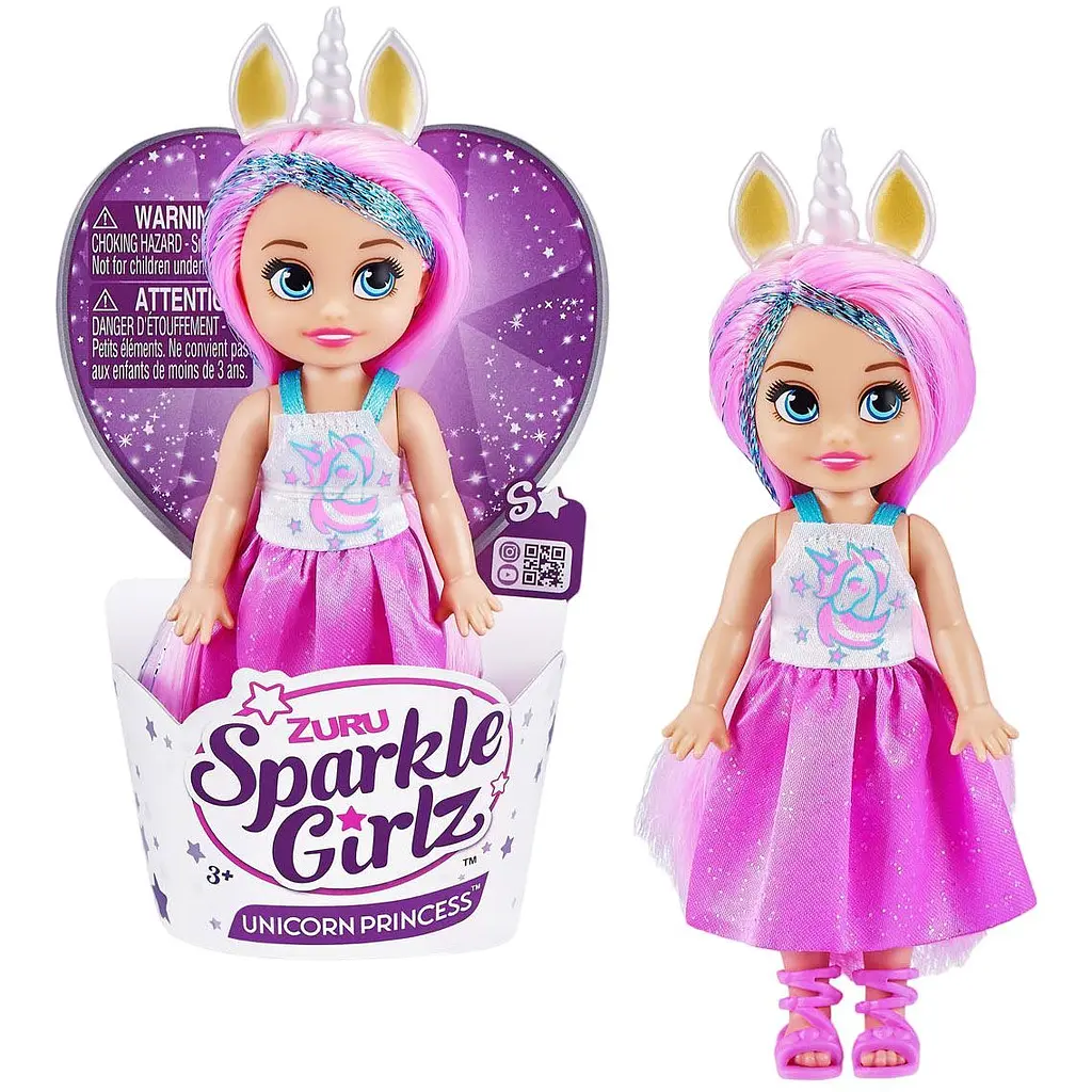 Лялька Zuru Sparkle Girlz Райдужний єдиноріг Рубі, 12 см (Z10094-2) - фото 2
