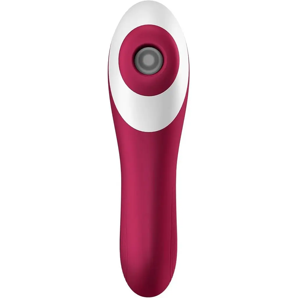 Вібратор з вакуумною стимуляцією Satisfyer Dual Crush Wine Red (SO6088) [95344] - фото 3