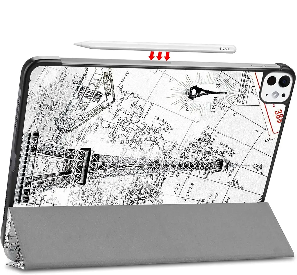 Чохол-книжка BeCover Smart Case для Apple iPad Pro 11" M4 2024 Paris (711640) - фото 4